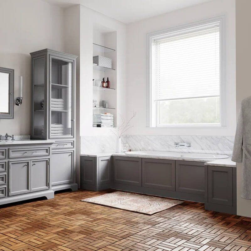 Acacia Hardwood Deck Tile 300x300x24 - pack of 10