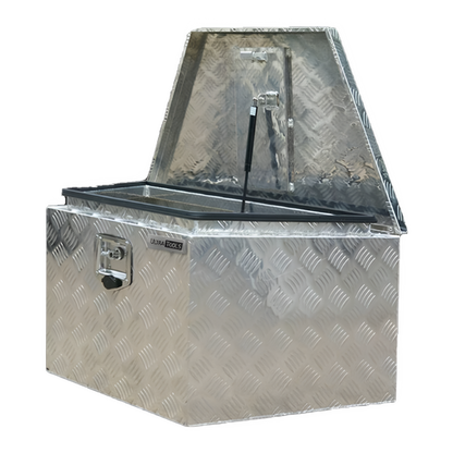 Aluminium Ute Tool Box 1.5mm 900x500x450mm Trailer Drawbar Vehicle Storage