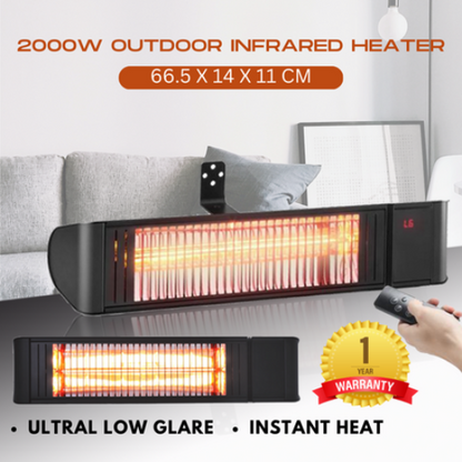 2000W Outdoor Heater Electric Infrared Heaters