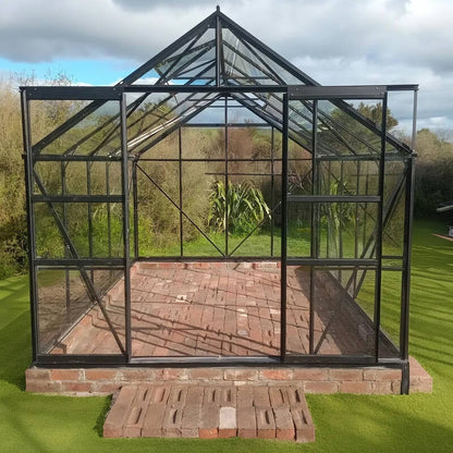 Glasshouse 4mm toughened glass 2570 x 3210 x 2320mm