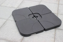 Set of 4 Portable plastic umbrella base steelmates