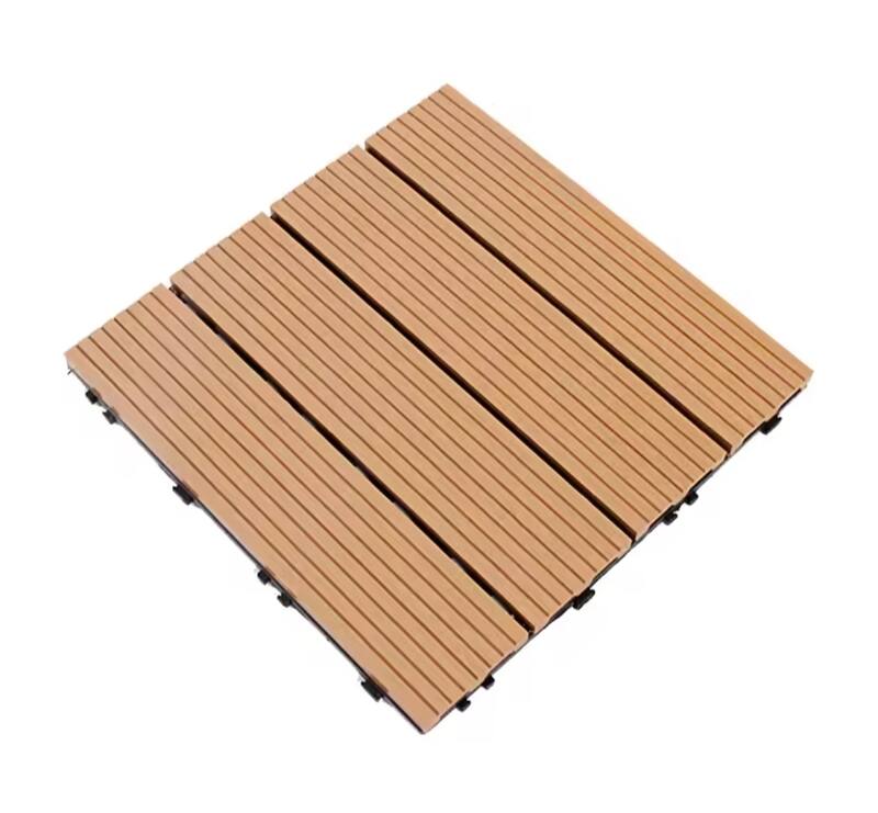 DIY Decking Tiles Teak 300*300*20 - Pack of 10