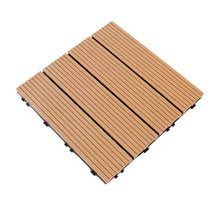 DIY Decking Tiles Teak 300*300*20 - Pack of 10