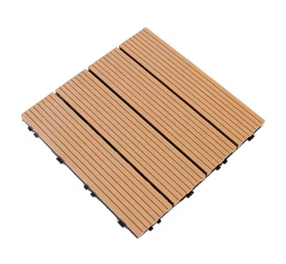 DIY Decking Tiles Teak 300*300*20 - Pack of 10