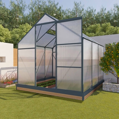 GREENHOUSE 6mm Twin Wall 2230 x 2240 x 2150mm
