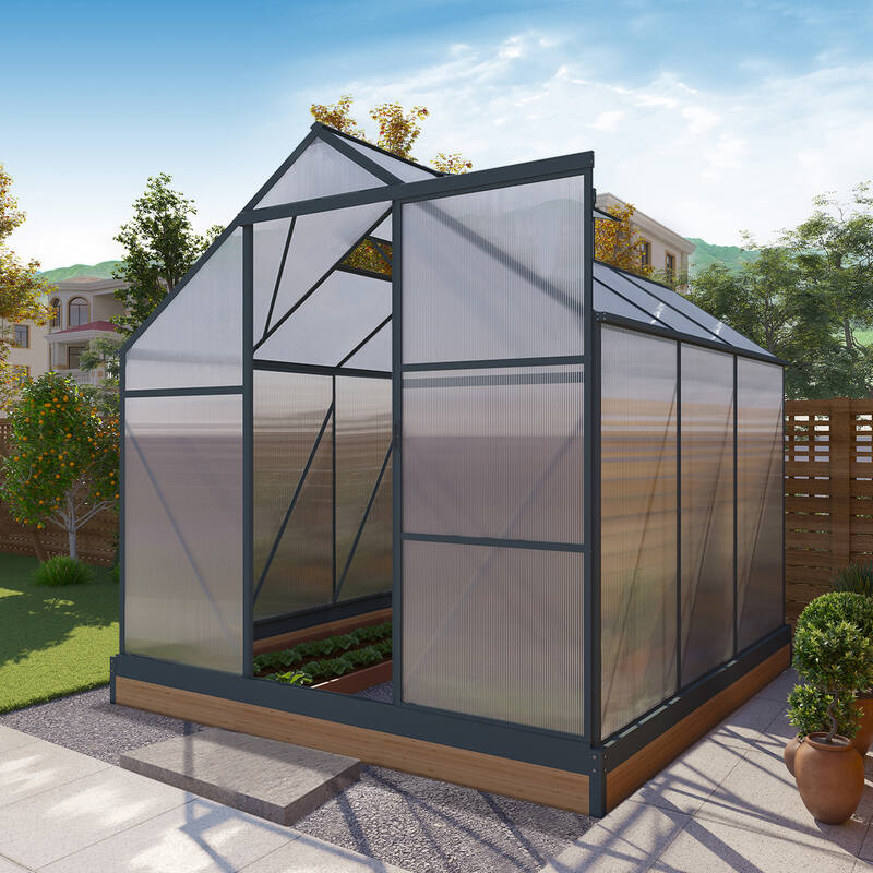 GREENHOUSE 6mm Twin Wall 2230 x 2240 x 2150mm