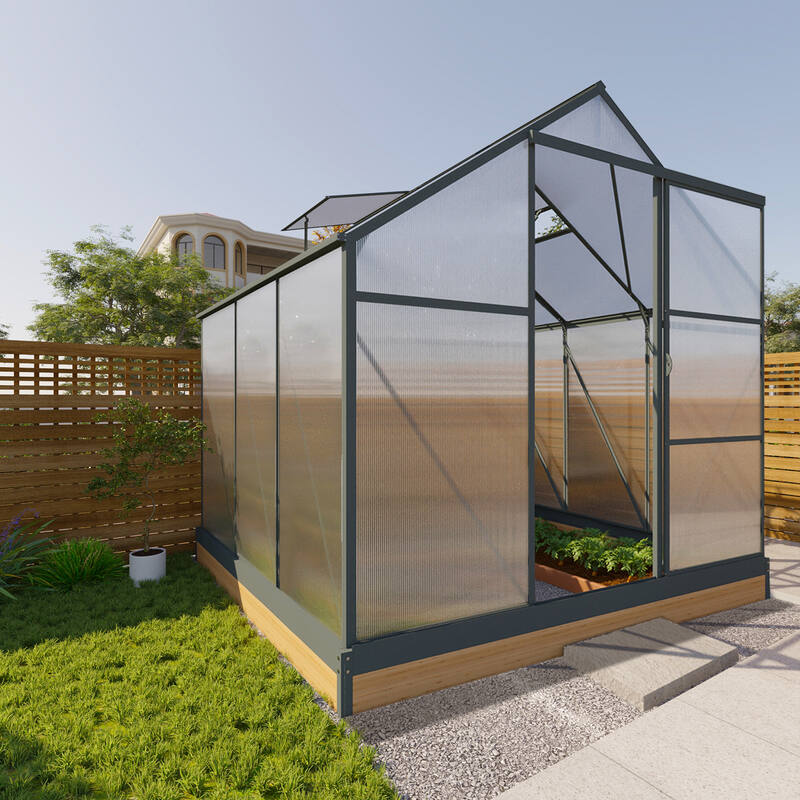 GREENHOUSE 6mm Twin Wall 2230 x 2240 x 2150mm