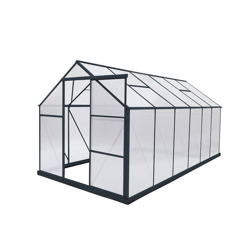 GREENHOUSE 6mm Twin Wall 2230 x 4380 x 2150mm