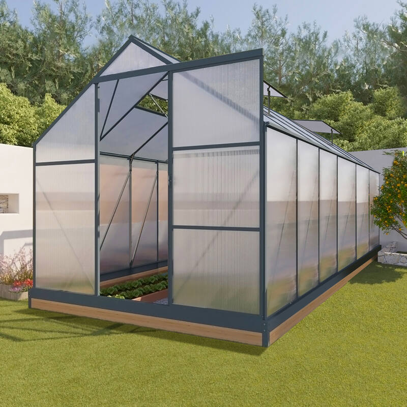 GREENHOUSE 6mm Twin Wall 2230 x 4380 x 2150mm