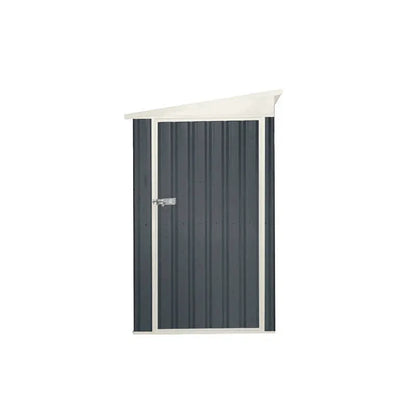 Steelmates 1.3m x 4.21m Garden Sheds Grey Steelmates