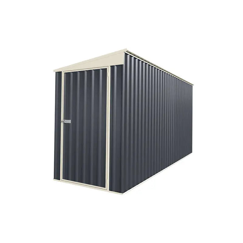 Steelmates 1.3m x 3.39m Garden Sheds Grey Steelmates