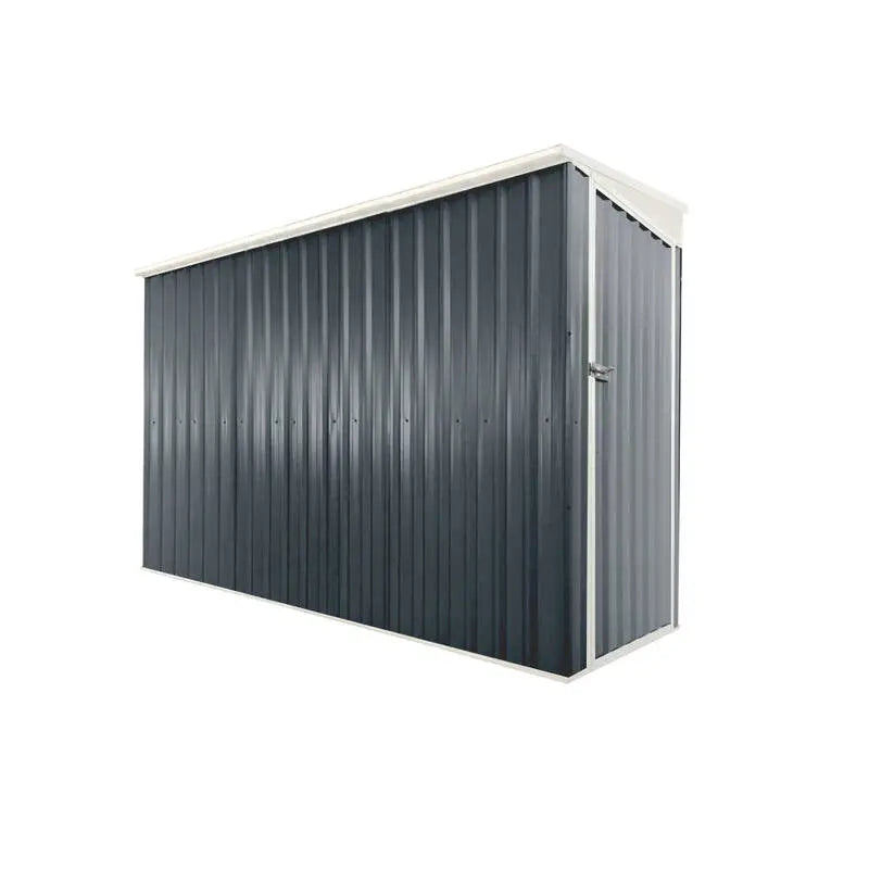 Steelmates 1.3m x 3.39m Garden Sheds Grey Steelmates