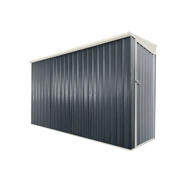 Steelmates 1.3m x 4.21m Garden Sheds Grey Steelmates