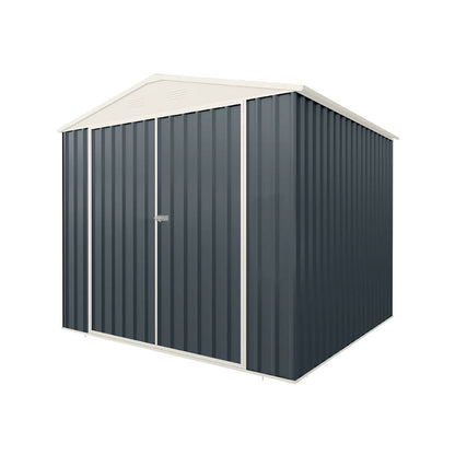 2.55m x 2.55m Garden Sheds Dark Grey