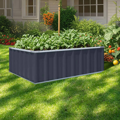 Planter box 1170 x 900 x 400mm Grey
