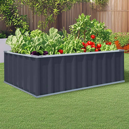 Planter box 1170 x 900 x 400mm Grey
