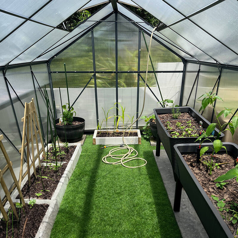 GREENHOUSE 6mm Twin Wall 2230 x 4380 x 2150mm