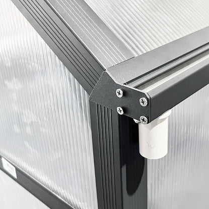 GREENHOUSE 6mm Twin Wall 2230 x 4380 x 2150mm