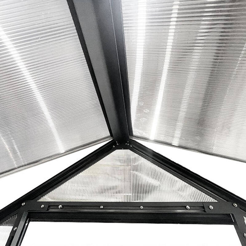 GREENHOUSE 6mm Twin Wall 2230 x 4380 x 2150mm