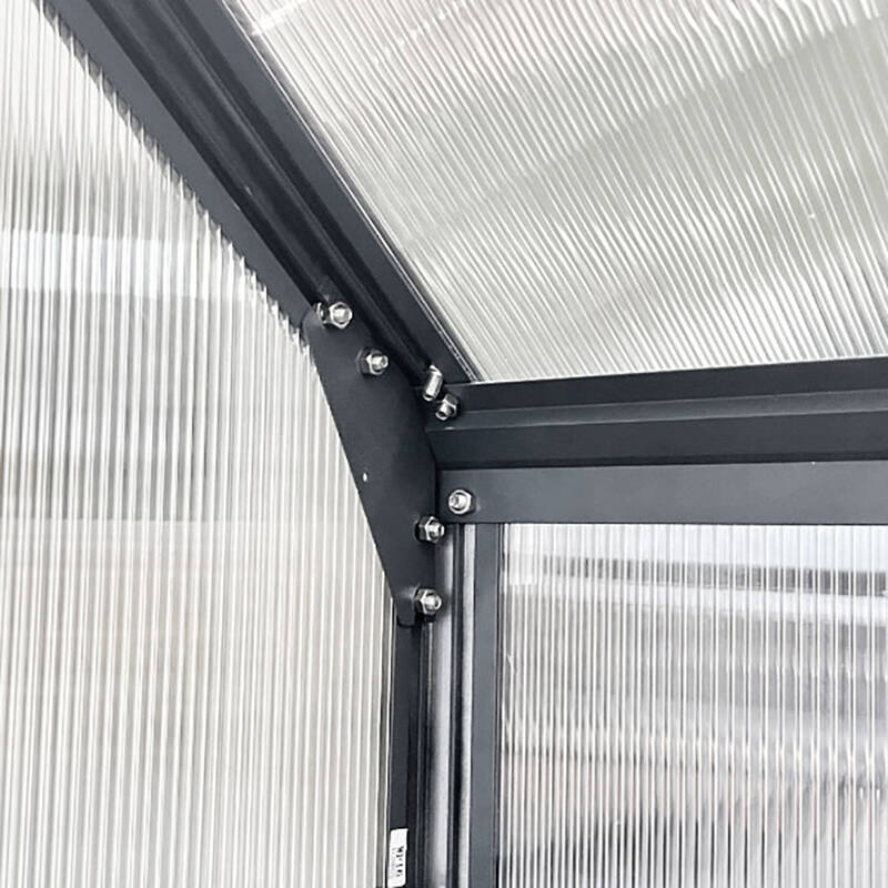 GREENHOUSE 6mm Twin Wall 2230 x 3660 x 2150mm