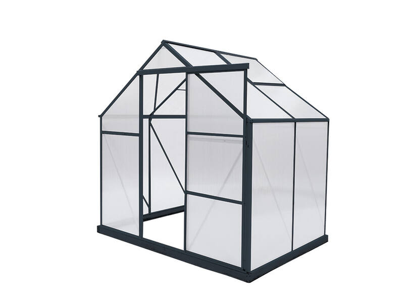GREENHOUSE 6mm Twin Wall 2230 x 1540 x 2150mm