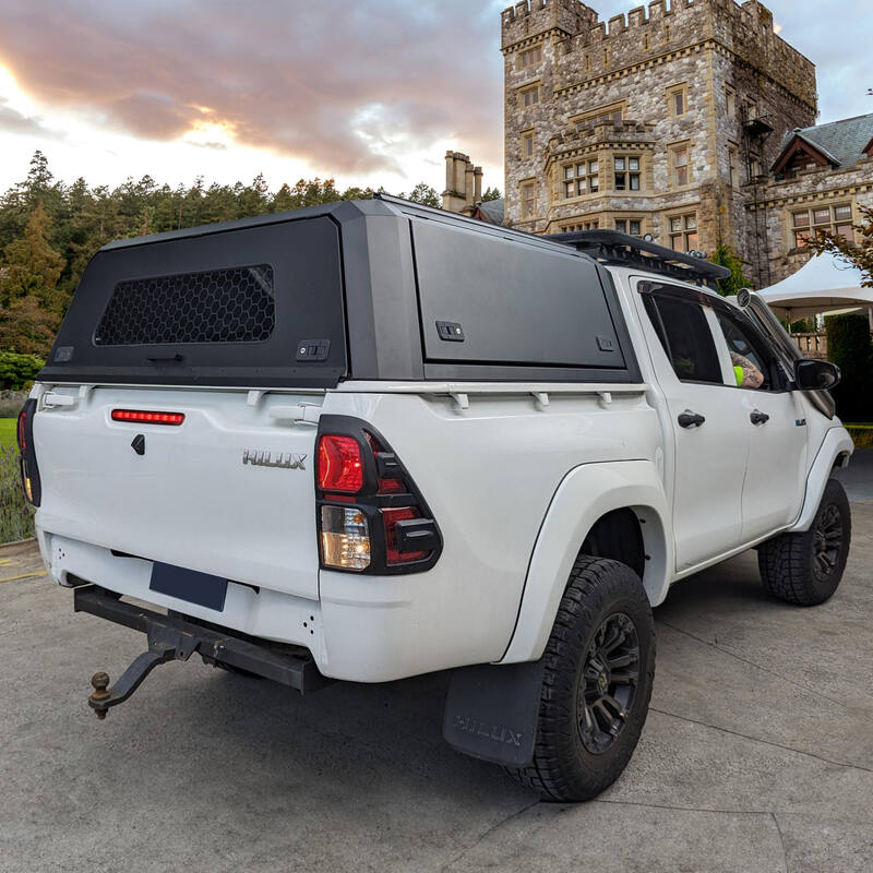 STAINLESS STEEL TRUCK CANOPY FOR TOYOTA HILUX 2024